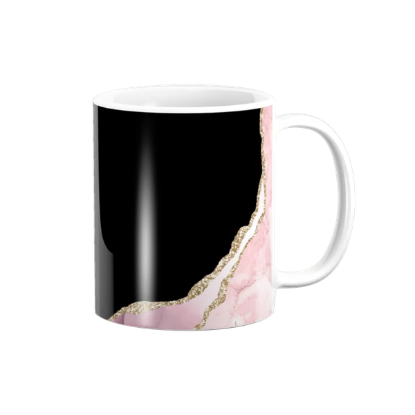 Beautiful Black And Pink Pattern Design image
