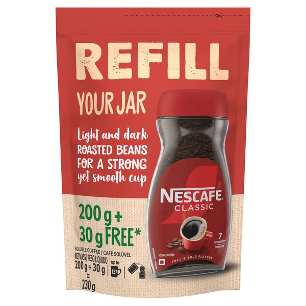NESCAFÉ CLASSIC Full And Bold Instant Coffee 230g Value Pack