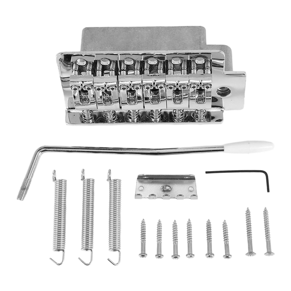 52.5mm Guitar for Tremolo Bridge Set,Silver