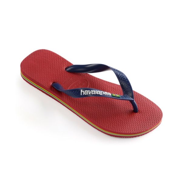 Havaianas Brazil Logo Red