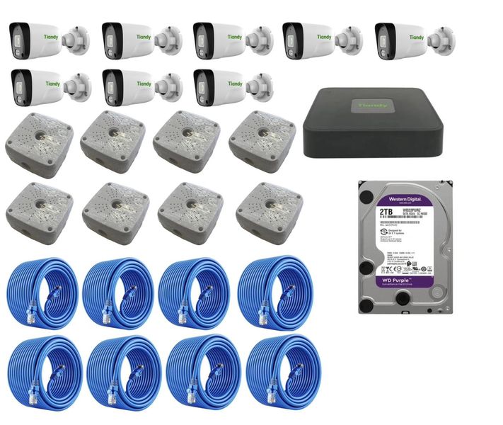 Tiandy 8-Channel Ip Kit