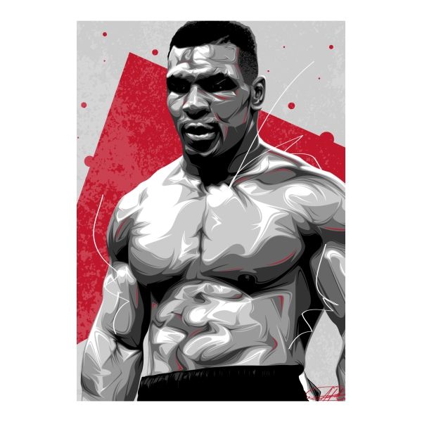 Iron Mike Tyson Boxing - A1 Poster