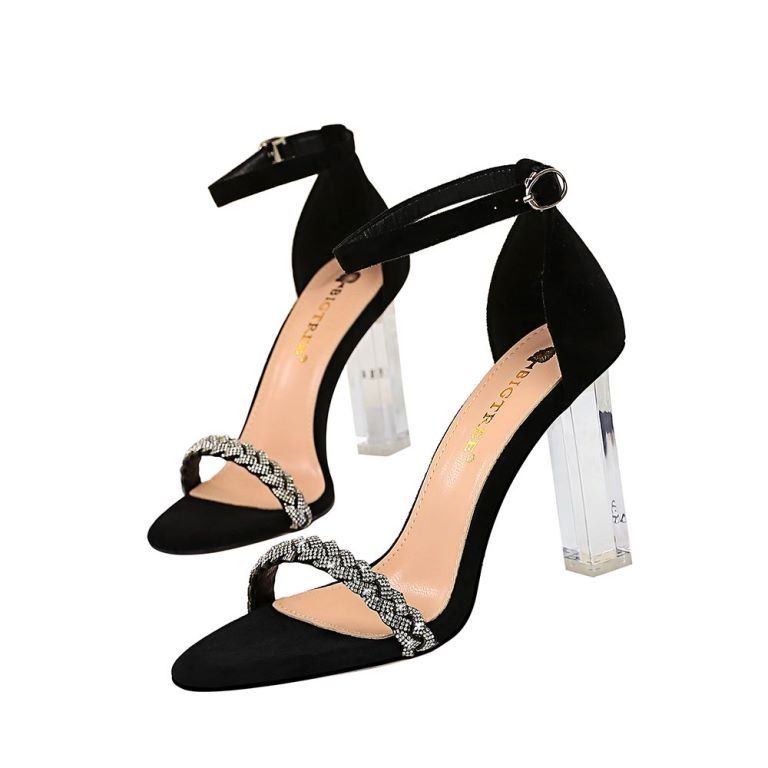Women Black Block Heel Sandal - Black | Shop Today. Get it Tomorrow ...