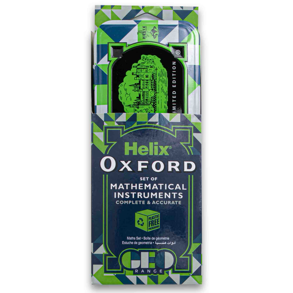 Oxford Set of Mathematical Instruments - 10 Piece