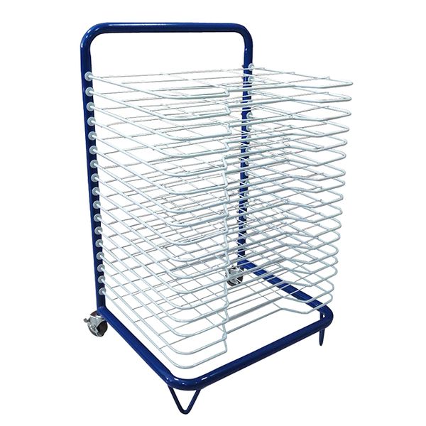 Paint Drying Rack on Wheels - 17 Racks