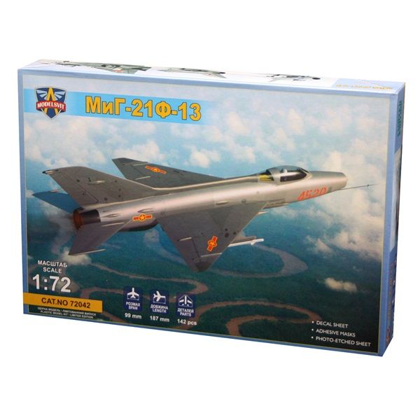 Modelsvit 72042 1/72 Mig-21F-13