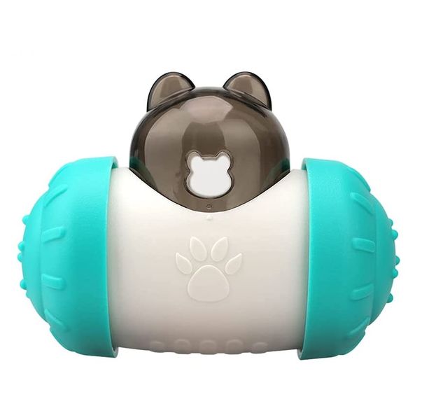 UrbanPets - Swing Bear Slow Feeder Cat Dog Food Dispenser