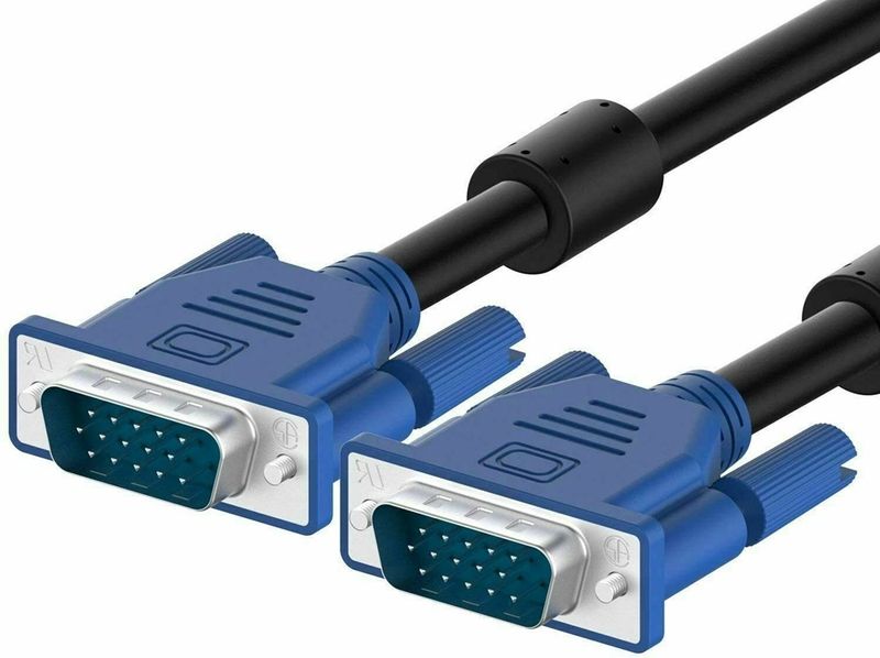 VGA to VGA Cable 3m - Male to Male Monitor &amp; Projector Video Cable