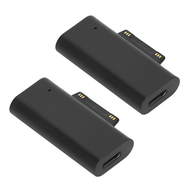 Type C Female Plug Converter For Surface Pro 3 4 5 6 7 Book Connector