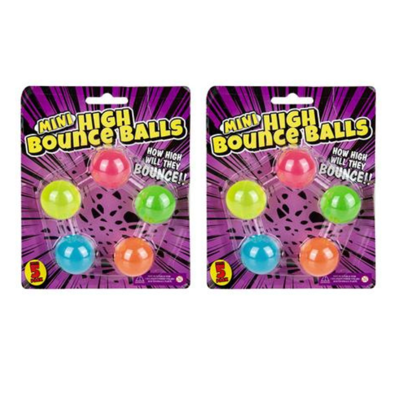 Novelty Ball High Bounce Mini 5-Piece - 3cm 2 Pack | Shop Today. Get it