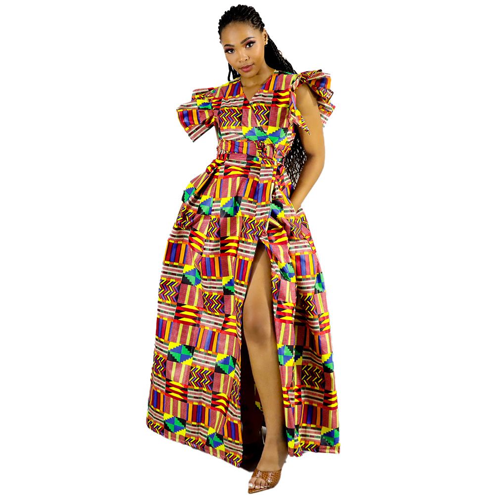 Africa Fashion House Anna-Mo Jollof Maxi Dress | Shop Today. Get it ...