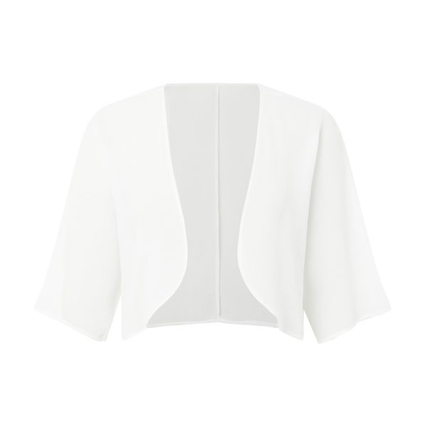 Women's Cardigan Shrug Short Sleeve Open Front Loose Sheer Jackets for Tops