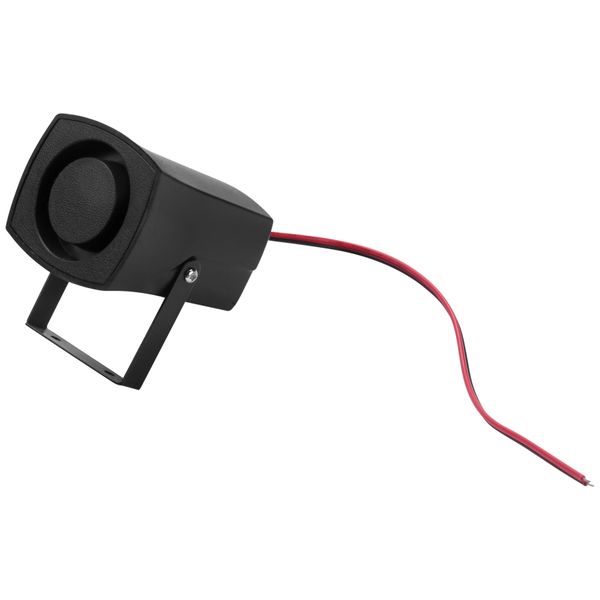 12-24V 6 Tones Car Police Fire Alarm Horn Ring Compatible with Universal
