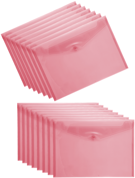 Butterfly Carry Folders - A4 160 m (Pink) X15