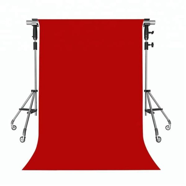 Red 2M X 3M / 5 X 10FT Photography Studio Non-woven Backdrop for Shooting