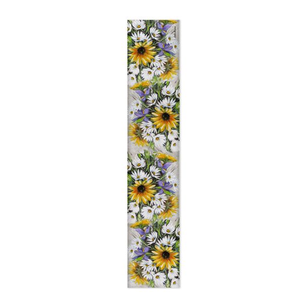 Yellow Flowers By Stella Bruwer Table Runner
