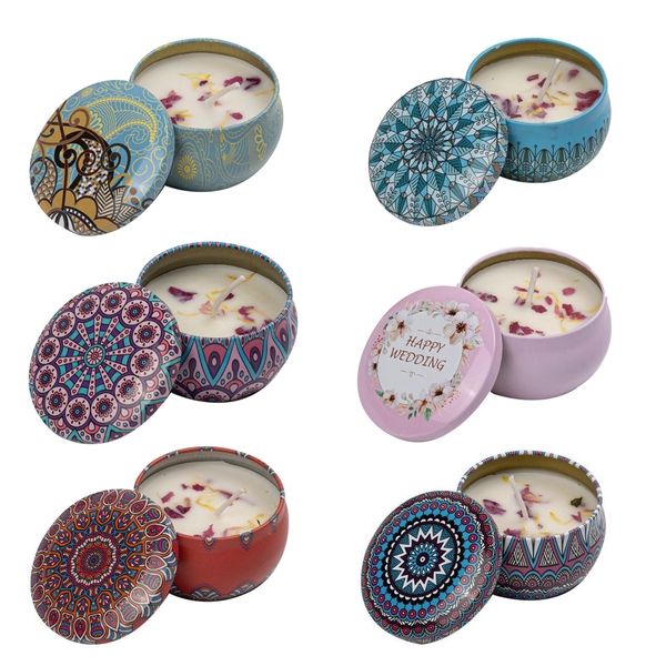 6Pack Scented Candles Soy Wax Candles for Scented Home, Decor &amp; Gift Set