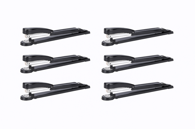 Long Arm Stapler Black -6 Staplers