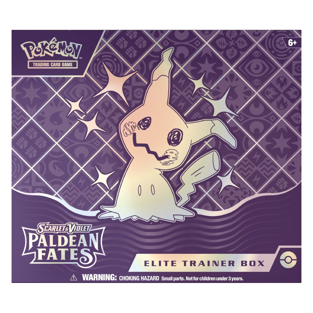 Pokemon - SV4.5 Paldean Fates - Elite Trainer Box | Shop Today. Get it ...