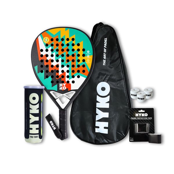 HYKO ThundaOne Padel Combo - All In One - Pro Tour Balls