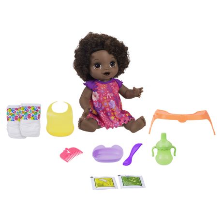 baby alive with curly hair