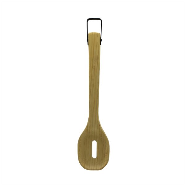 Eetrite 33Cm Bamboo Slotted Spoon