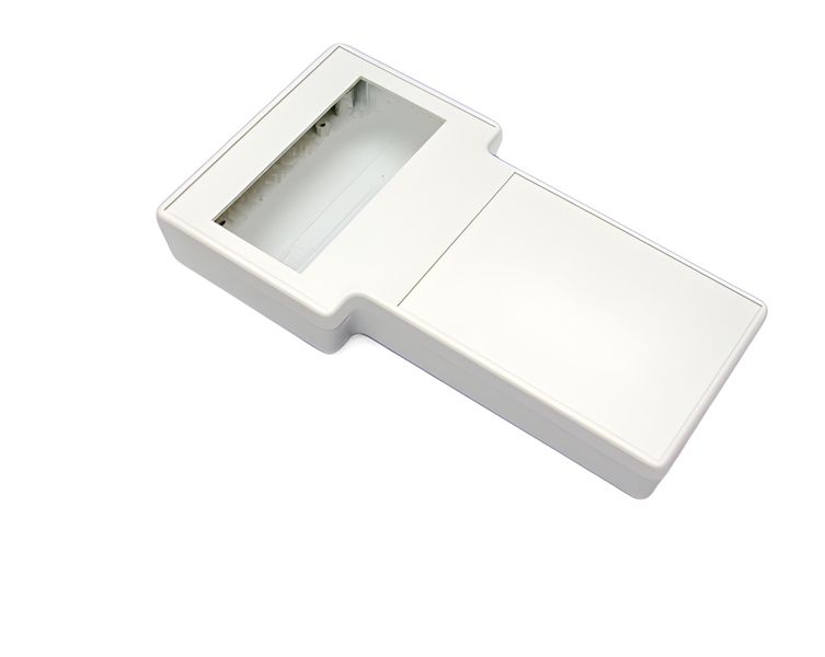 1592ETSD ABS Hand Held Enclosure with Solid Display Area 130x234x34mm IP54