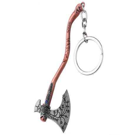 God of War Kratos Leviathan Axe Keychain Image