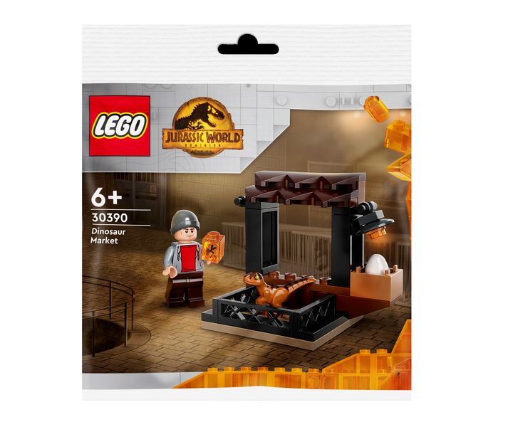 LEGO® Jurassic World Dinosaur Market 30390, Building Toy, 34 Pieces