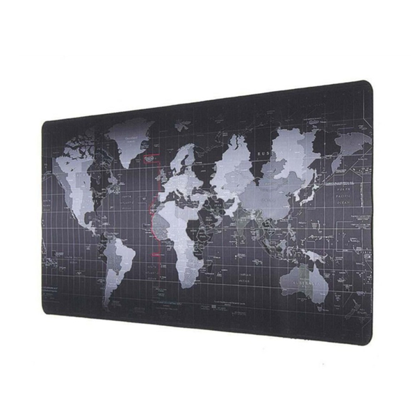 Desk Protector World Mouse Map-90 x 40 cm
