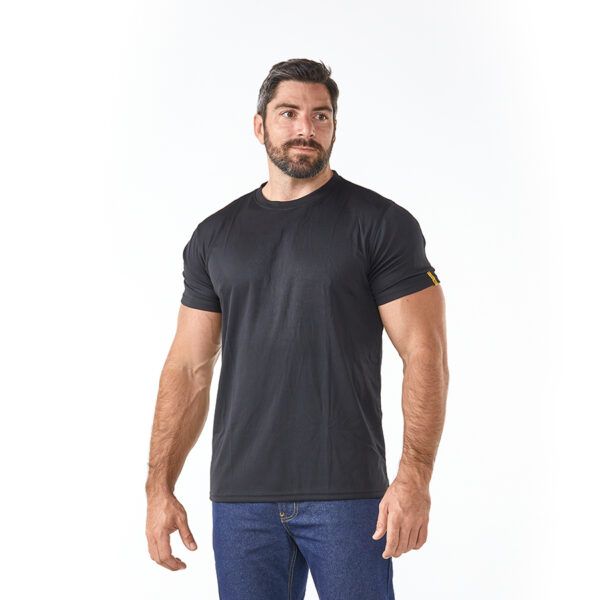 Dromex 100% Polyester Quick Dry Crew Neck T-Shirt