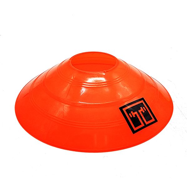 Bufftee Flat Markers Training Cones 10 Pack &amp; Bufftee Cones Training Drills