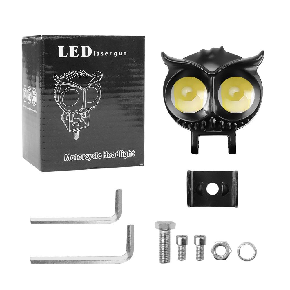 Owl Binocular Spotlight Motorcycle Headlight 2Pack Shop Today. Get