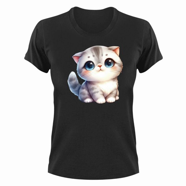 Cat T-Shirt Gift Idea Christmas Birthday Present 322