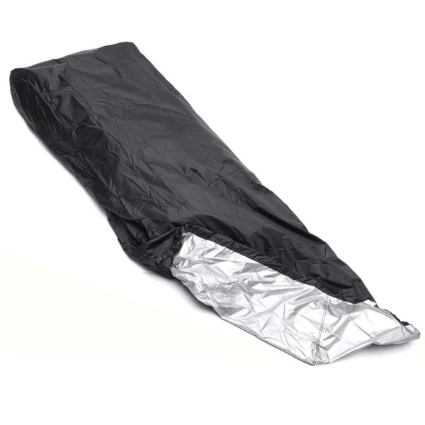 Garden Outdoor Lawn Mower Cover Weather Protective Drawstring Closure 185cm
