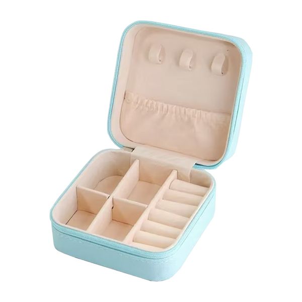Portable Jewelry Box Organizer Display Travel Jewelry Case