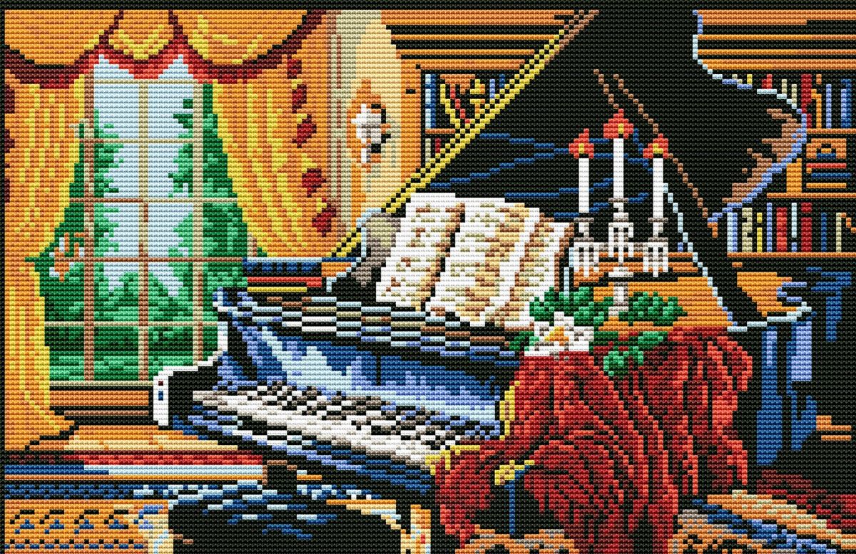 Embroidery kit piano  buy online in south africa  takealotcom