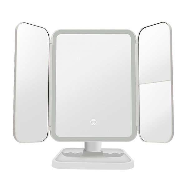 1X/2X/3X Magnifying 3-Colour Light Touch LED Vanity Mirror with 52 Led Light