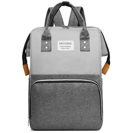 Large-Capacity Waterproof Mummy Bag Fashionable Multi-Functional Diaper Image