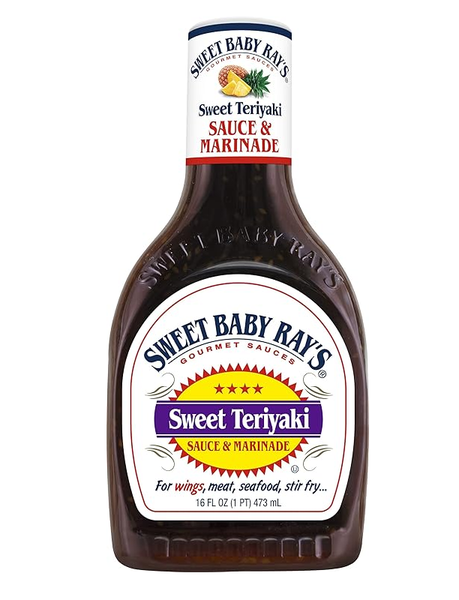 Sweet Baby Ray's Honey Teriyaki Sauce - 454g Bottle