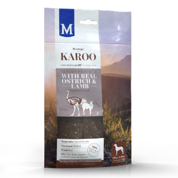 Montego - Karoo Meat Bits Ostrich &amp; Lamb Dog Treats