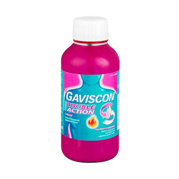 Gaviscon 300ml, Double Action, Heartburn Medication, Liquid, Peppermint