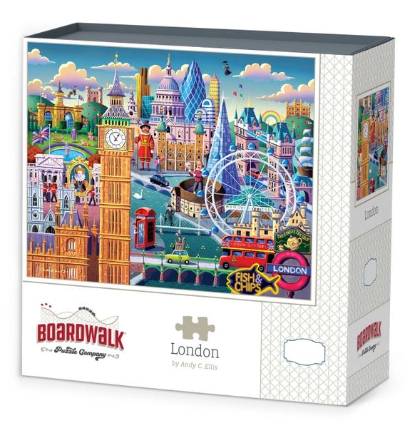 Boardwalk London Puzzle - 500 Piece
