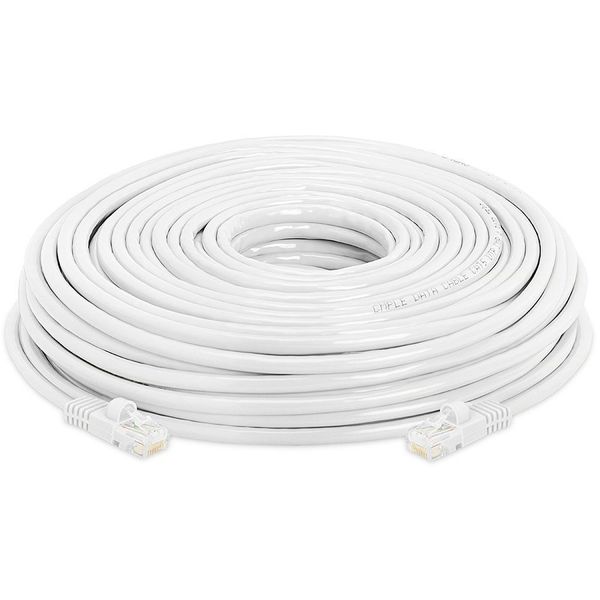 CAT 6E 20 Meter High Speed Universal LAN Internet Cable White