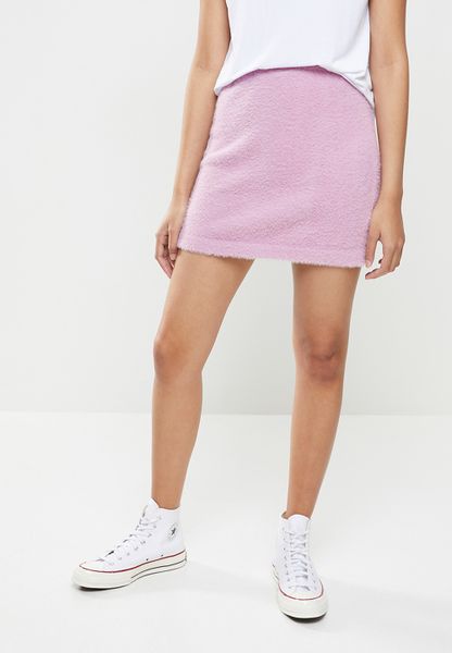 Women's Cotton On Super Luxe Mini Skirt - Soft Mauve