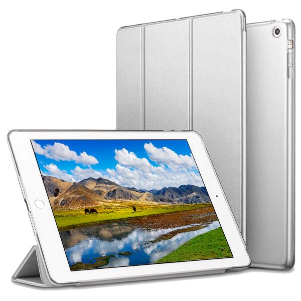 Smart Case Cover Compatible with the iPad Air 2 - Silver