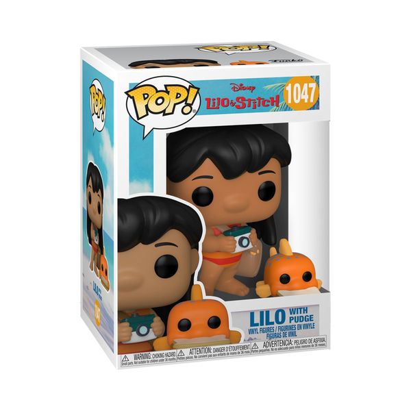 Funko Pop! Disney:Lilo&amp;Stitch-Lilo With Pudge