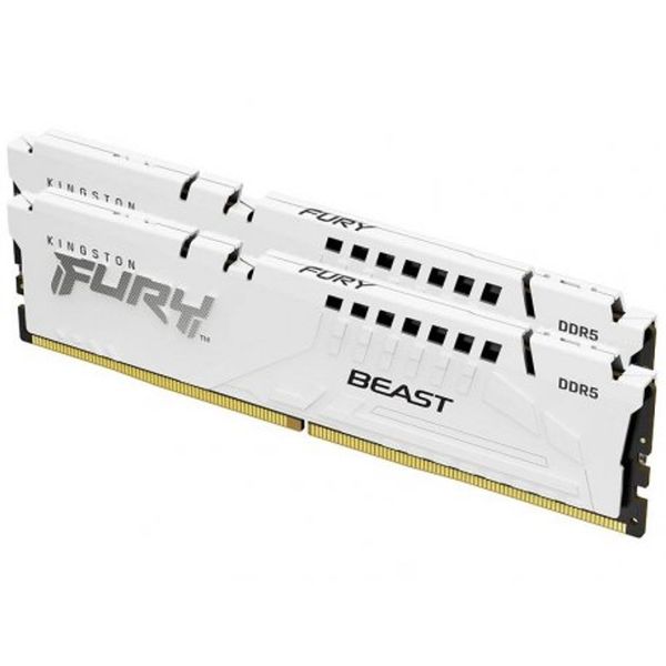 Kingston Technology Fury Beast White 32GB (2x16GB) 6000MT/s CL36 DDR5 DIMM