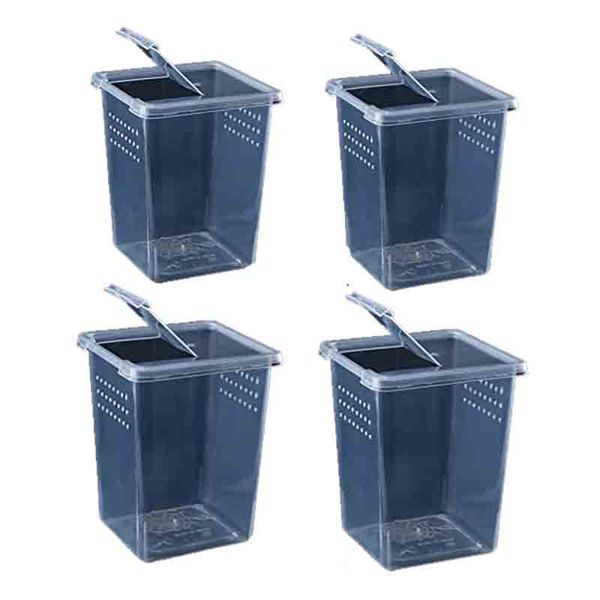 4 Pcs Insect Spider Terrariums Breeding Box Hatching Container