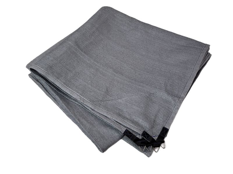 Silver LifeGuard Shade Sail with 90% Sunblock